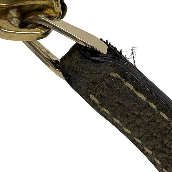 Auth GUCCI GG/Abbey 141470 Beige Light Brown Bronze Jacquard Leather - Picture 15 of 16